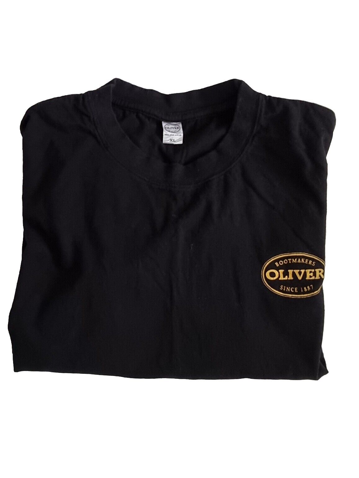 Oliver Boots Black T-Shirt Men's Size XL
