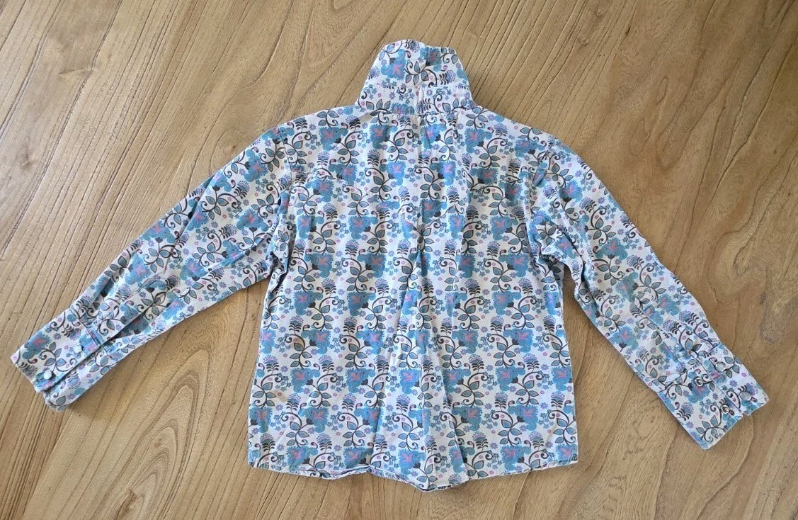 Pure Western Thomas Cook Rodeo Girls Shirt Size 4