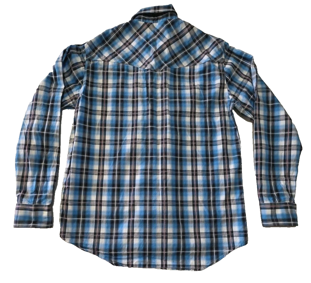 Wrangler Western Rodeo Long Sleeve Shirt Men's Size S