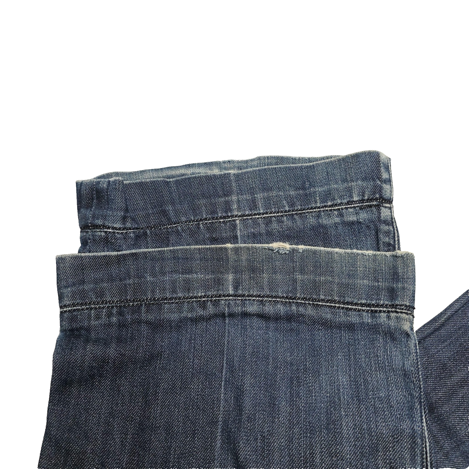 7 For All Mankind Jeans Women's 26 x 30 Blue Dojo Wide Leg Stretch Denim