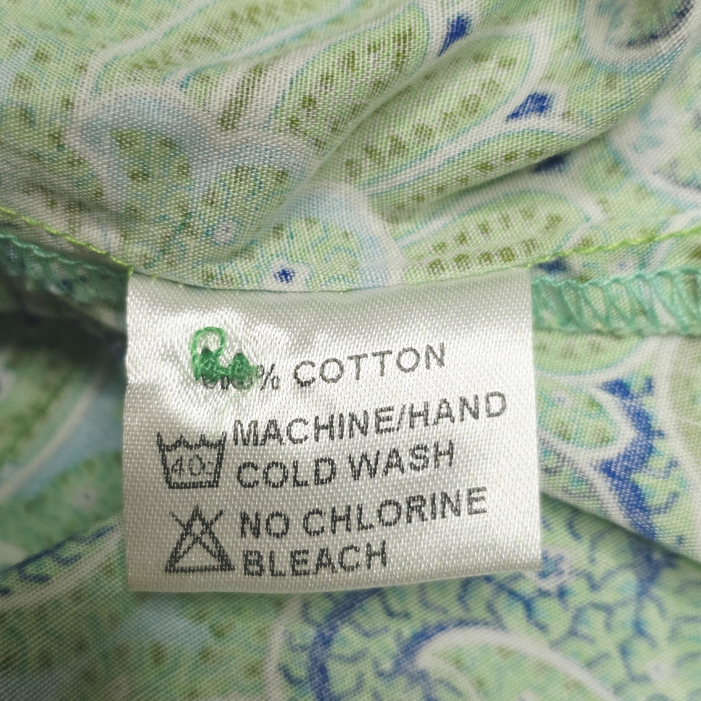 Hitchley & Harrow Shirt Women's 12 Multicoloured Long Sleeve Button Up Paisley