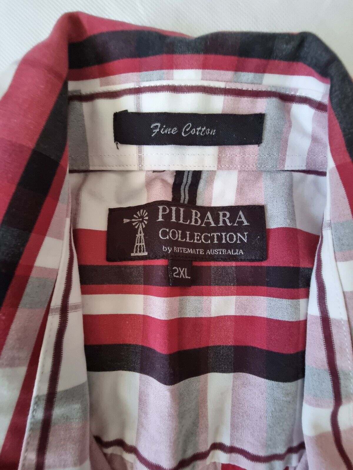 Pilbara Collection Ritemate Australia Short Sleeve Men's Shirt Size 2XL