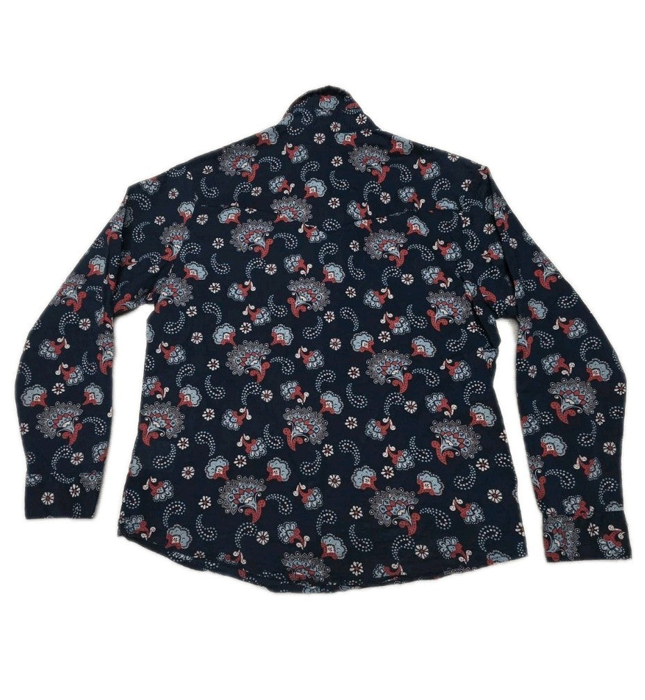 Wrangler Western Rodeo Long Sleeve Shirt Girls Size L
