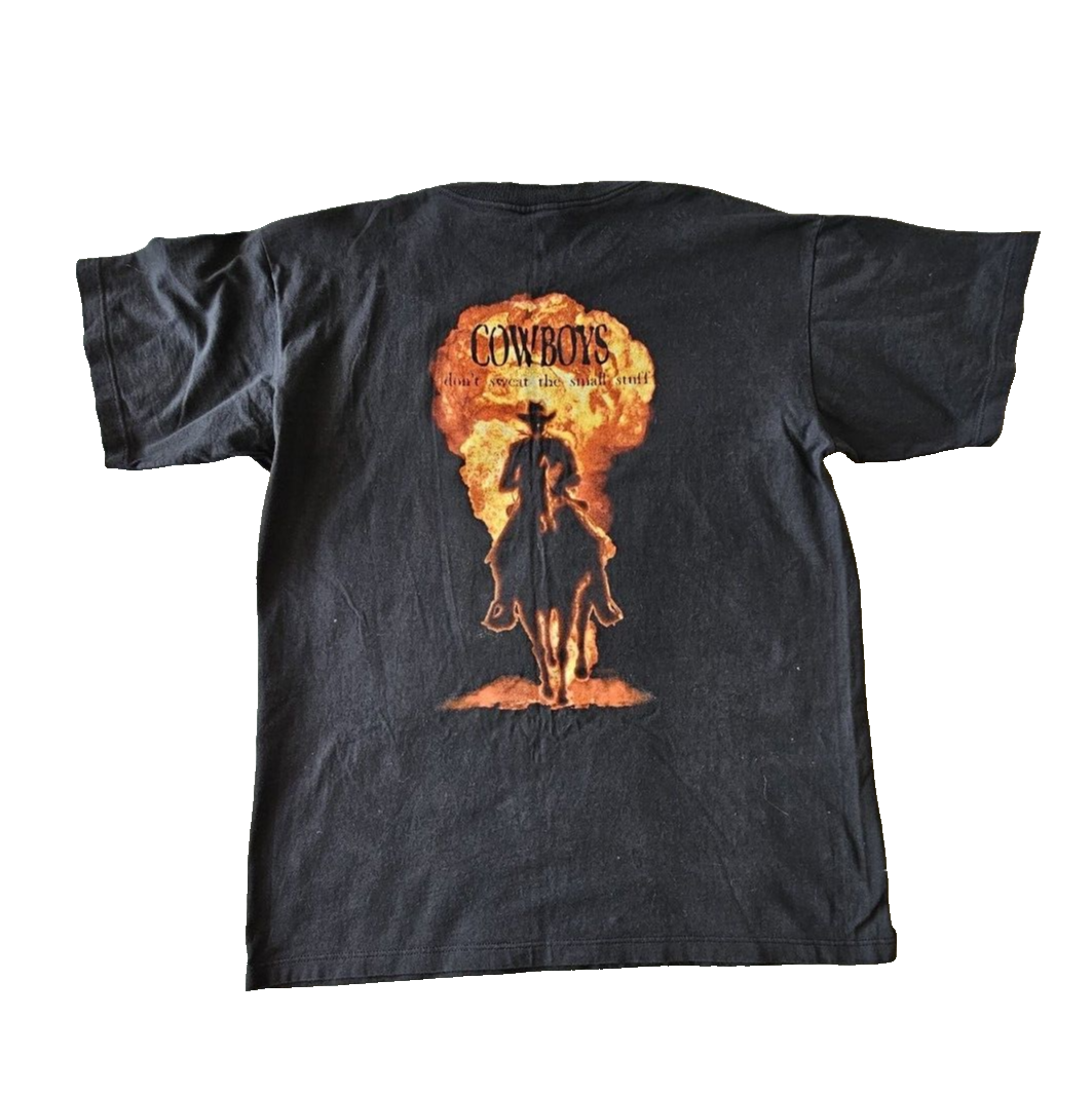 Wrangler Cowboys T-Shirt Men's Size L USA Made