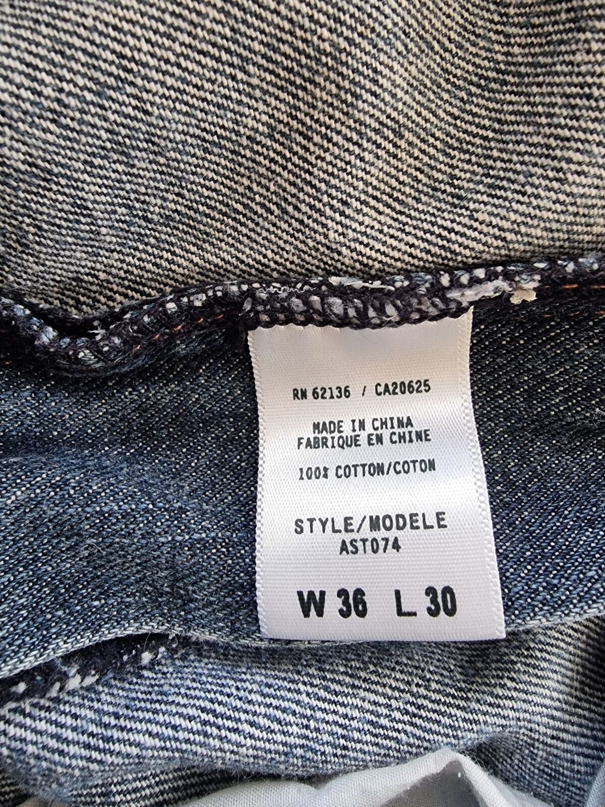 Guess Jeans Laredo Relaxed Fit Straight Leg Jeans Men's Size 36