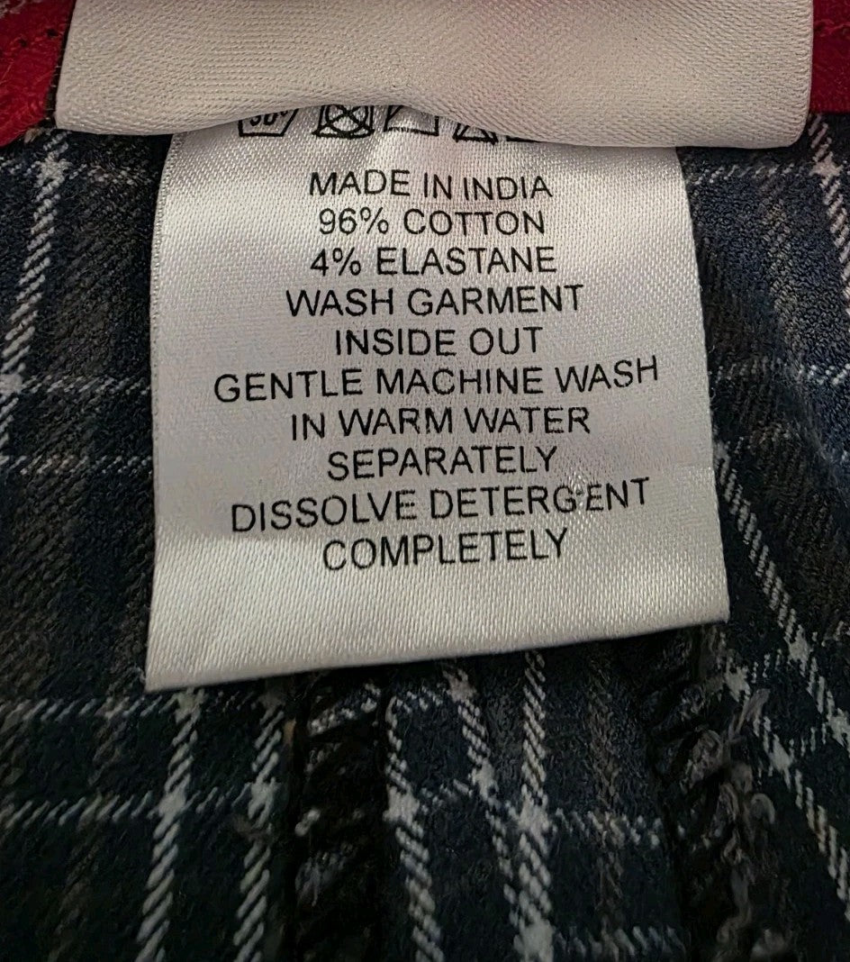 Thomas Cook Tartan Riding Pants Girls Size 6
