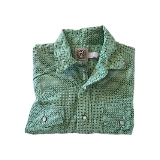 Cinch Western Long Sleeve Western Shirt Boys Size 10M