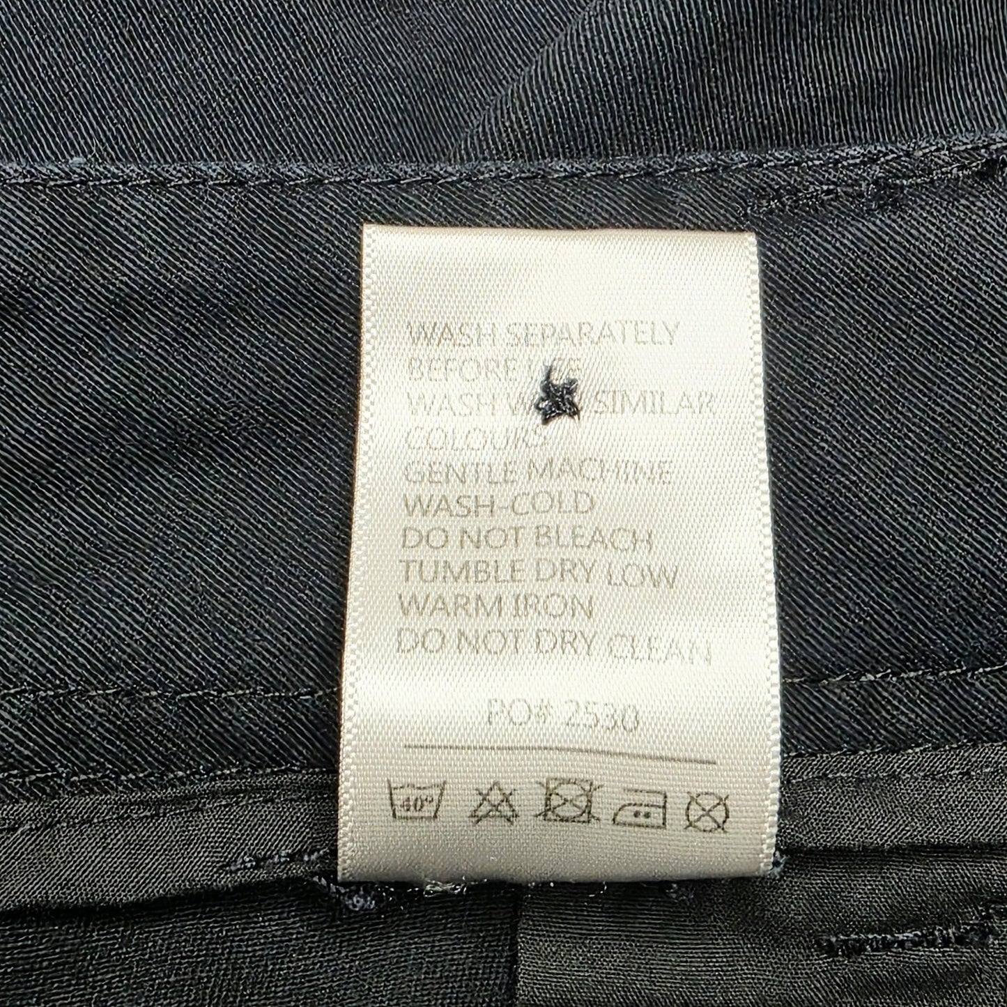Ringers Western Shorts Men's 34 Navy Cargo Cotton Canvas Workwear Pockets