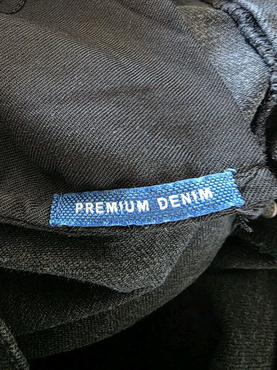 R.M Williams Black Wash High Waisted Straight Leg Jeans Ladies Size 34