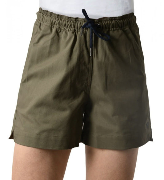 Bullzye Bec Ruggers Olive Ladies Shorts Size 22 - NEW WITH TAGS -