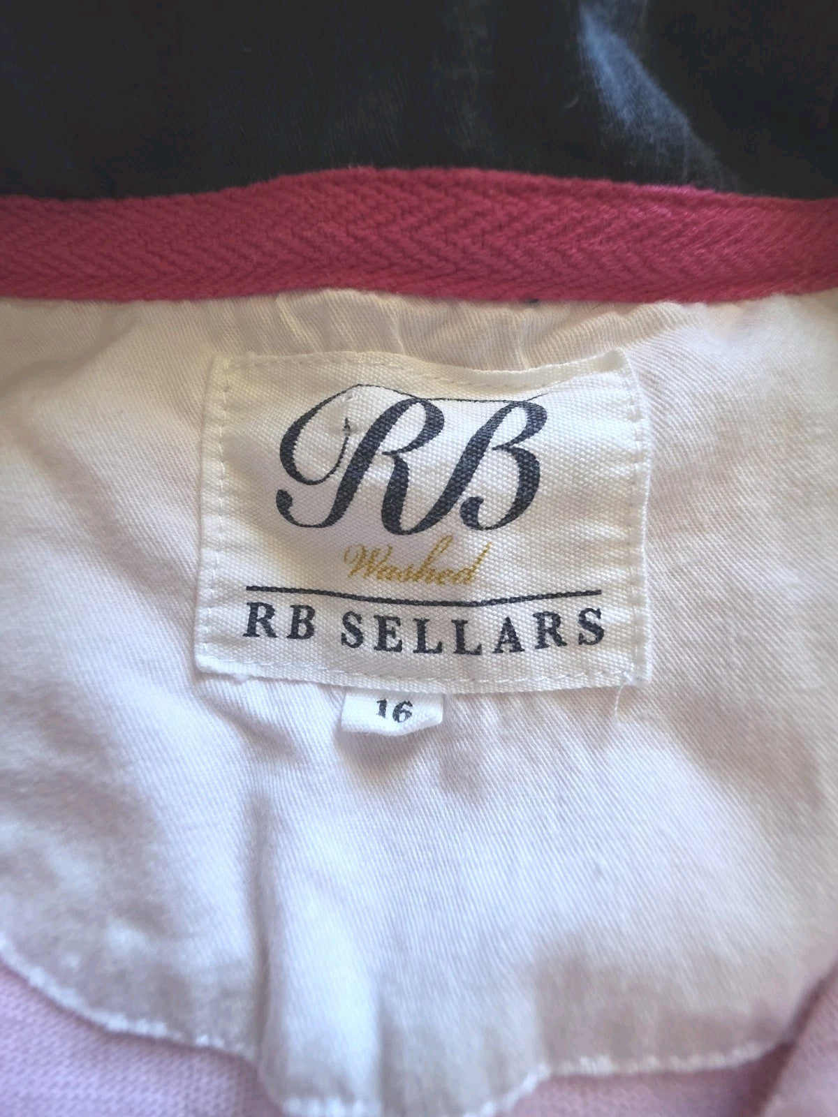 RB Sellars Women's Rugby Jersey - Pink - Size 16
