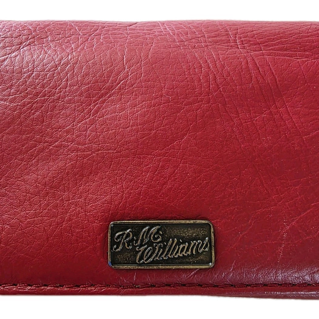 R.M. Williams Red leather ladies Wallet