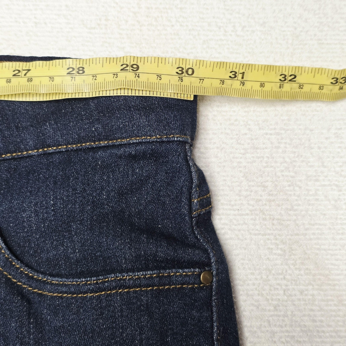 R.M. Williams Jeans Women's 31x29 Blue Straight Stretch Denim Pockets Logo
