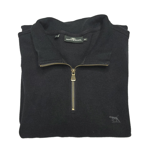 Rodd & Gunn Jumper Mens XL Blue 1/4 Zip Mock Neck Knit Pullover Casual Winter