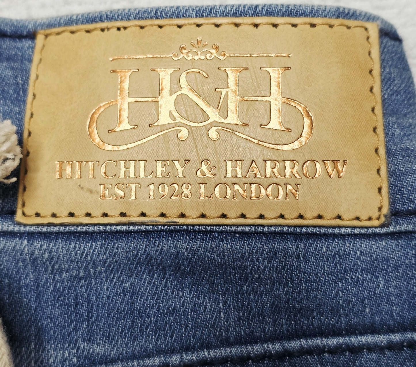 Hitchley & Harrow "Louisiana" Jeans Trouser Women's 30x36 Stretch Denim NWT