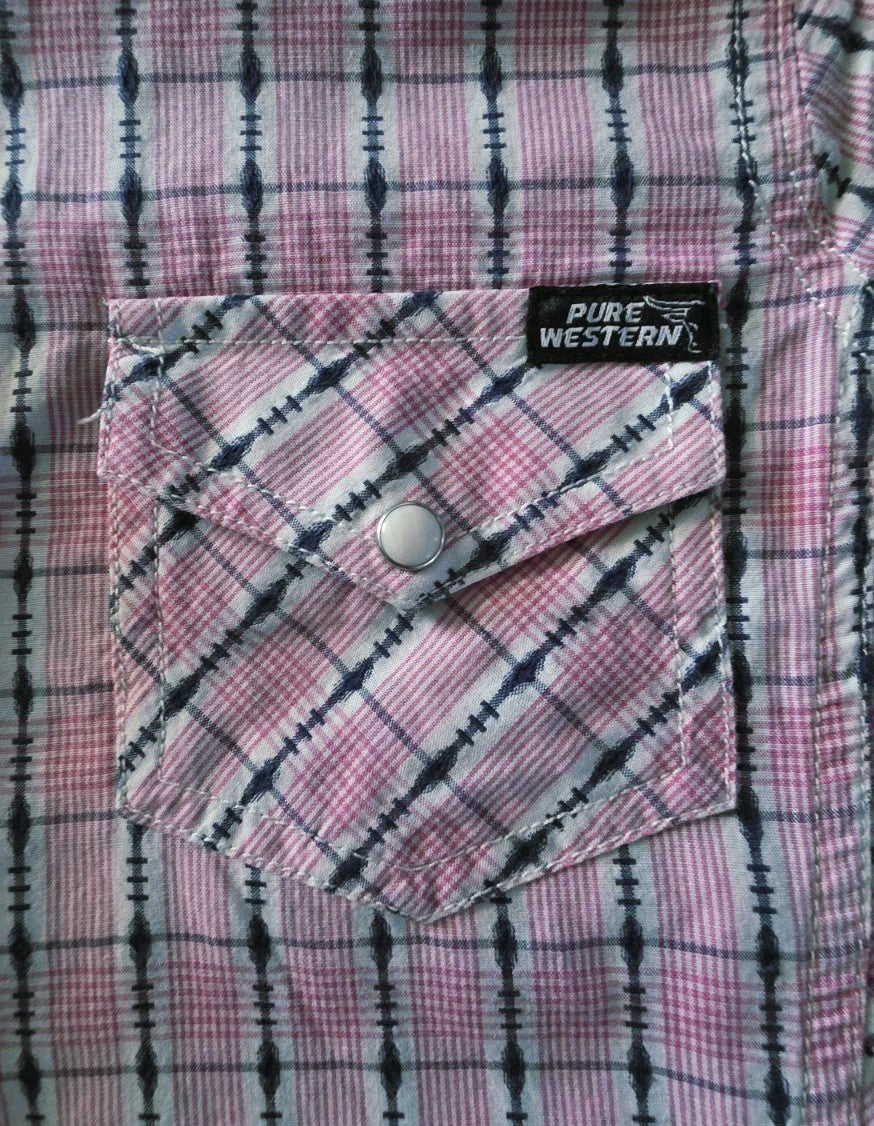 Pure Western Rodeo Arena Shirt Ladies Size 8