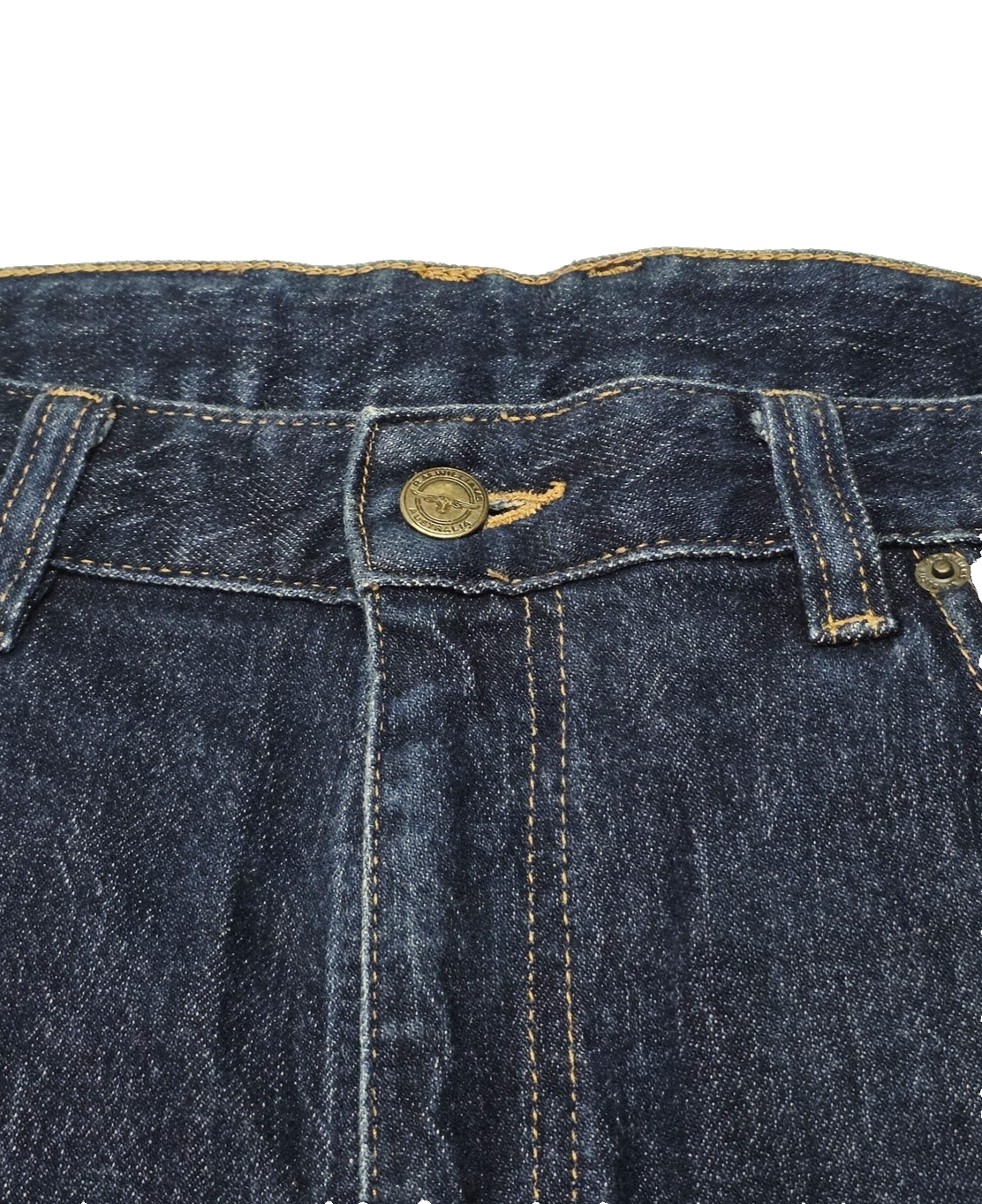 R.M. Williams Jeans Men's 36L Blue Straight Denim TJ742 Made In Australia