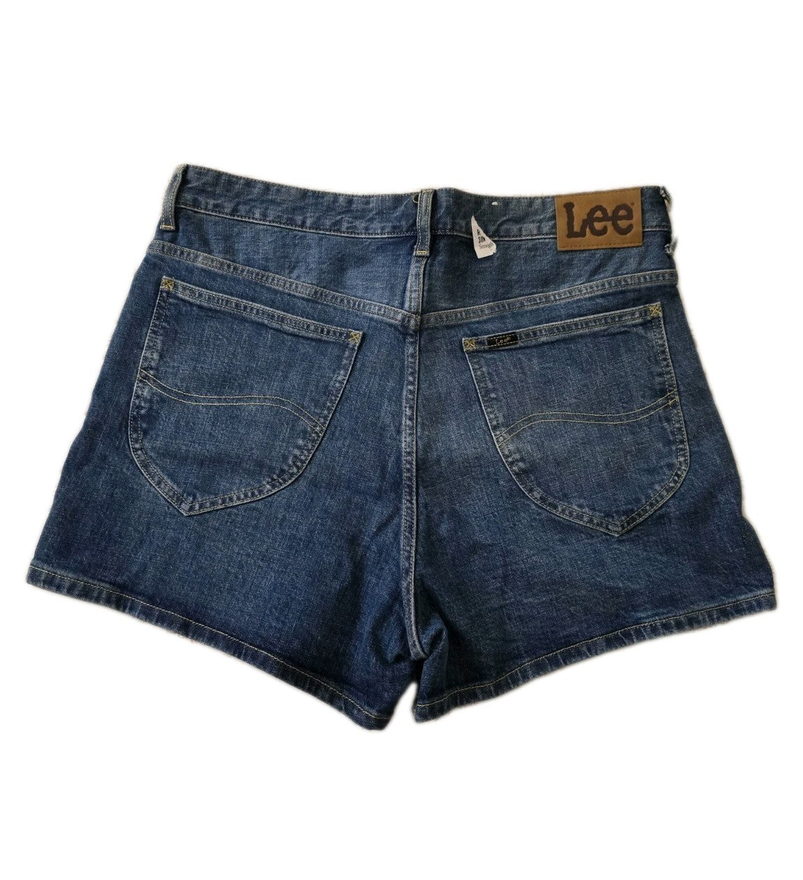 LEE HI Relaxed Denim Shorts Ladies Size 32 - NEW -