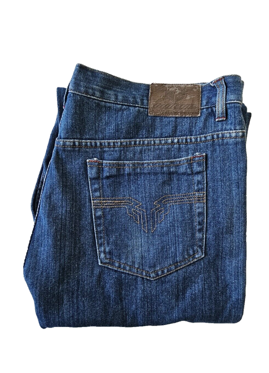Bullzye Chevy Mid Rise Relaxed Fit Mens Jeans Size 42x28