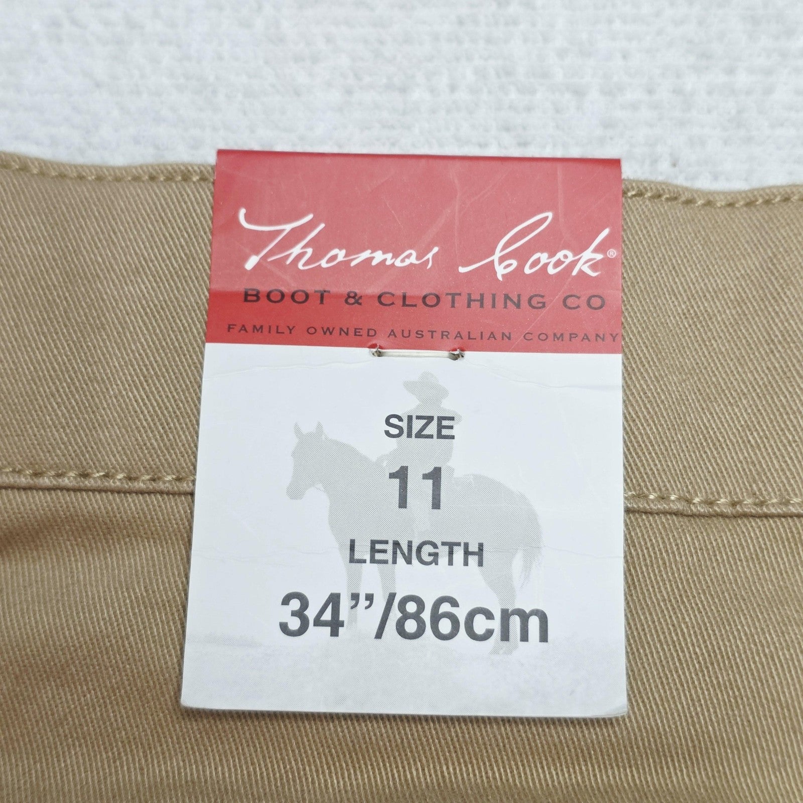 Thomas Cook Jeans Women's 11 Beige Wonder Jean Moleskin Bootcut Stretch NWT