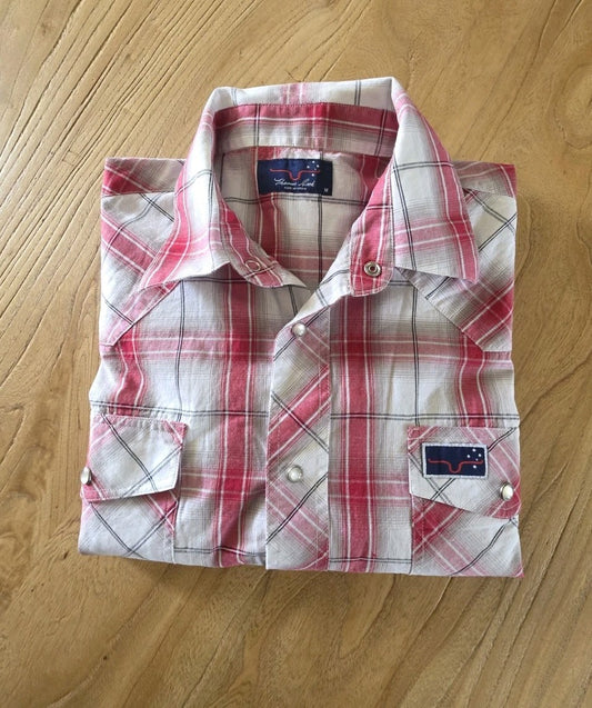 Pure Western Long Sleeve Shirt Men's Size M