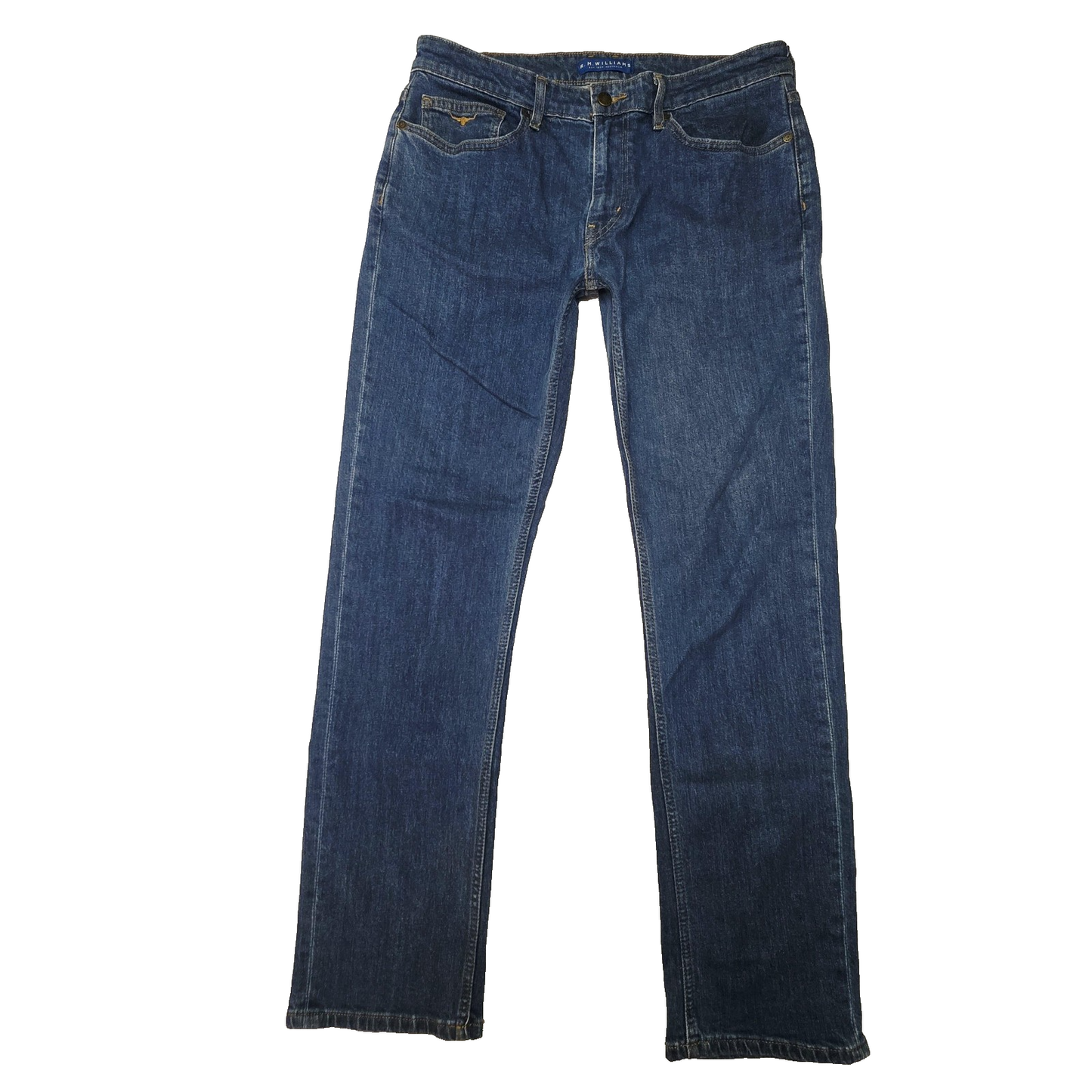 R.M. Williams Jeans Men's 34x31 Blue Straight Regular Stretch Denim TJ275DX1A01