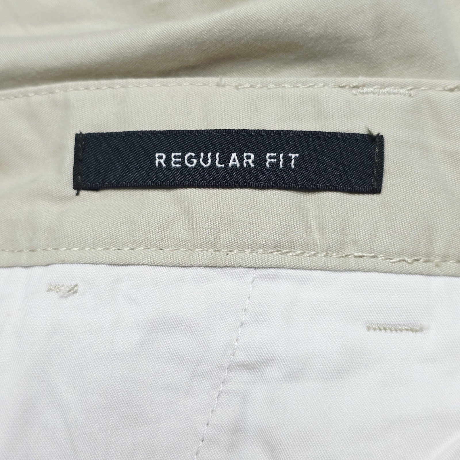 Rodd & Gunn Jeans Mens 35 Beige Regular Fit Cotton Chino Khakis Logo Pants