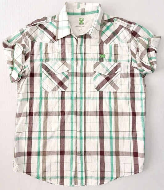 Wrangler 20X A Whole New Rodeo Mens Shirt Size L