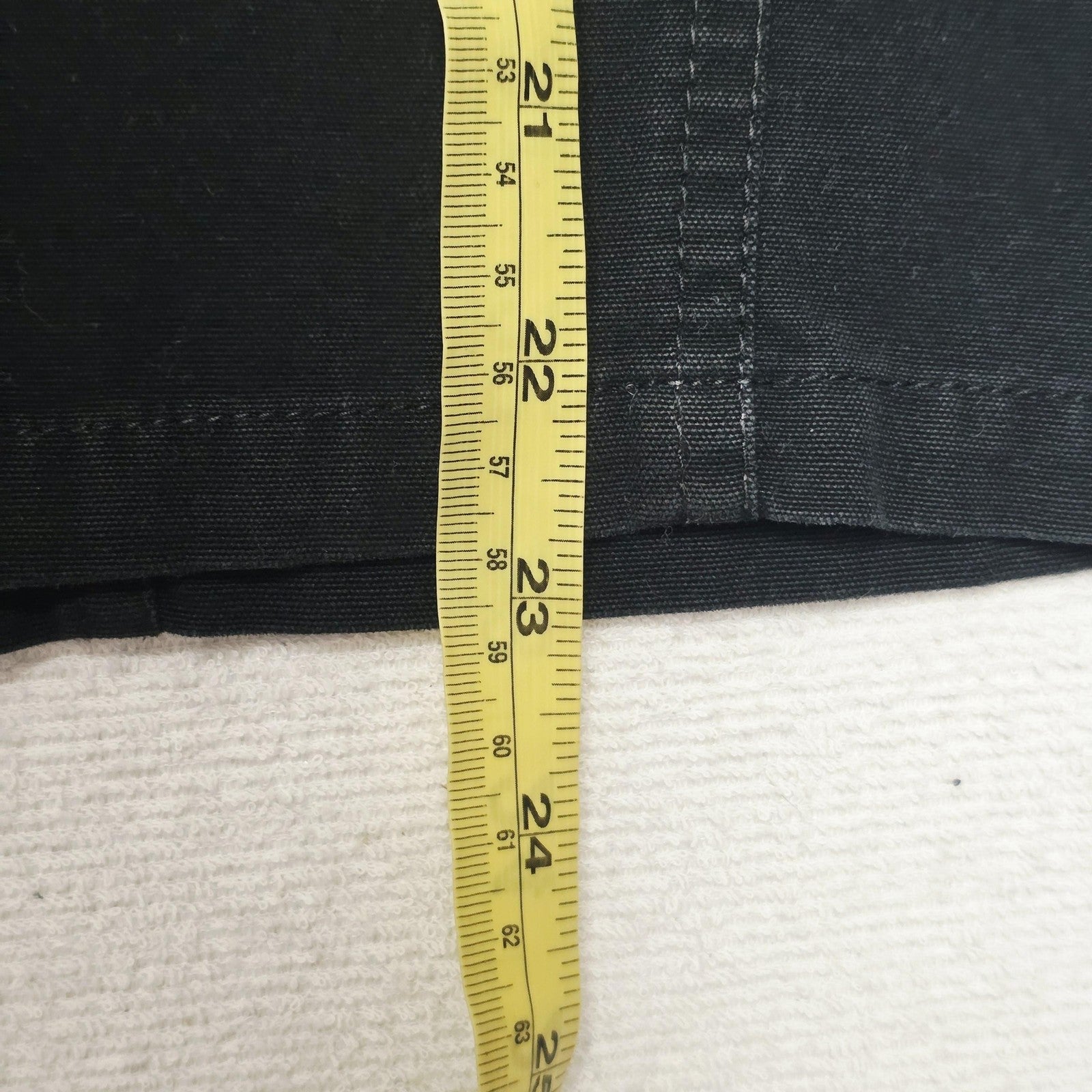 R.M. Williams Skirt Women's 8 Black Denim A-Line Knee Length Casual Workwear