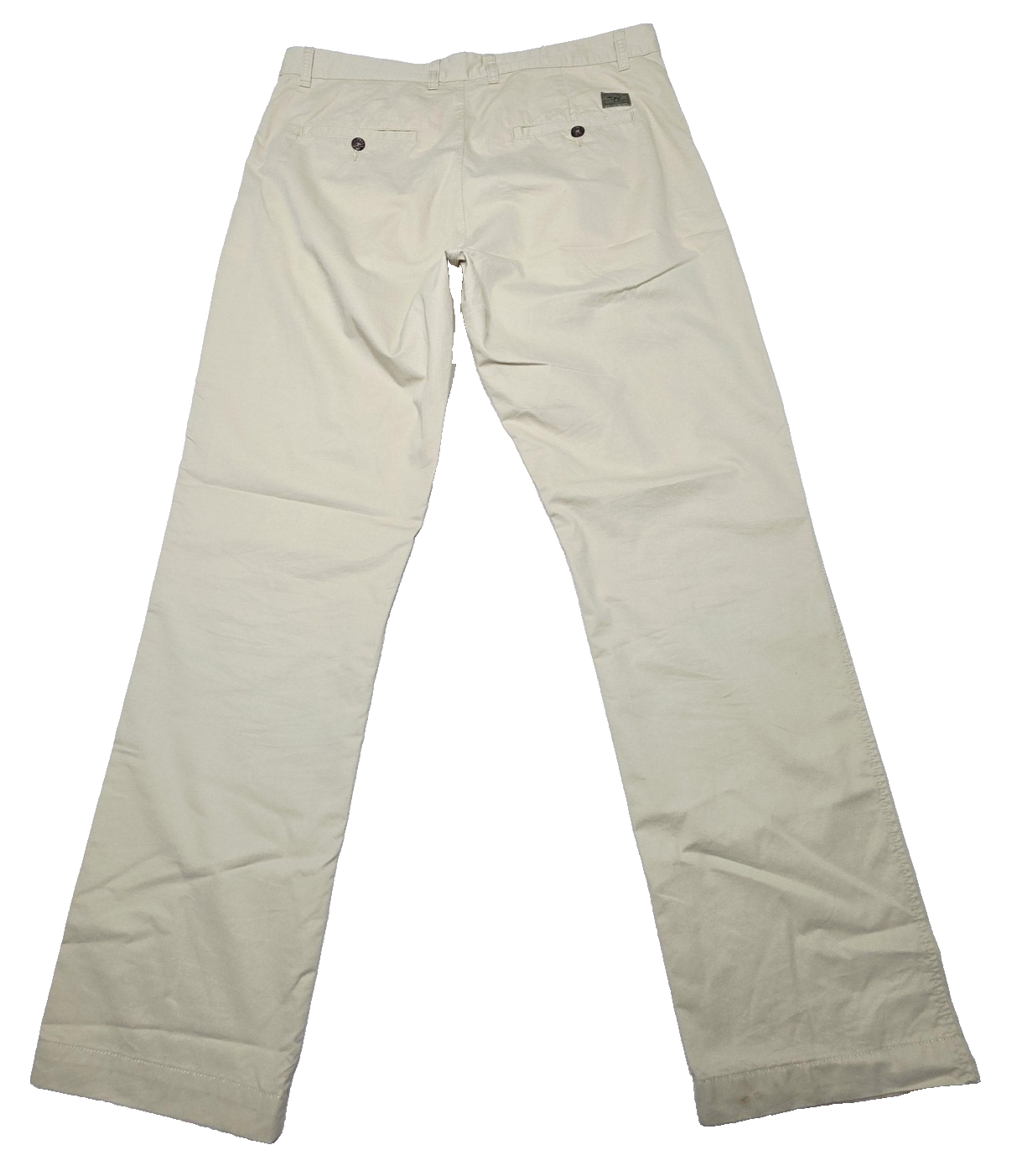 Rodd & Gunn Jeans Mens 35 Beige Regular Fit Cotton Chino Khakis Logo Pants
