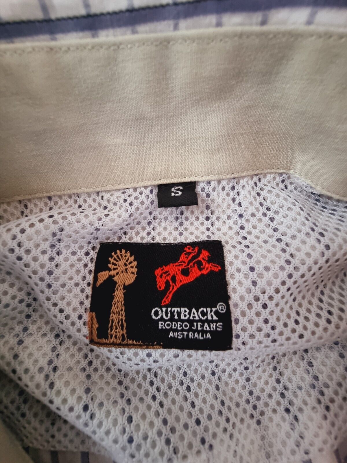 Outback Rodeo Jeans Men's Long Sleeve Shirt Size Small