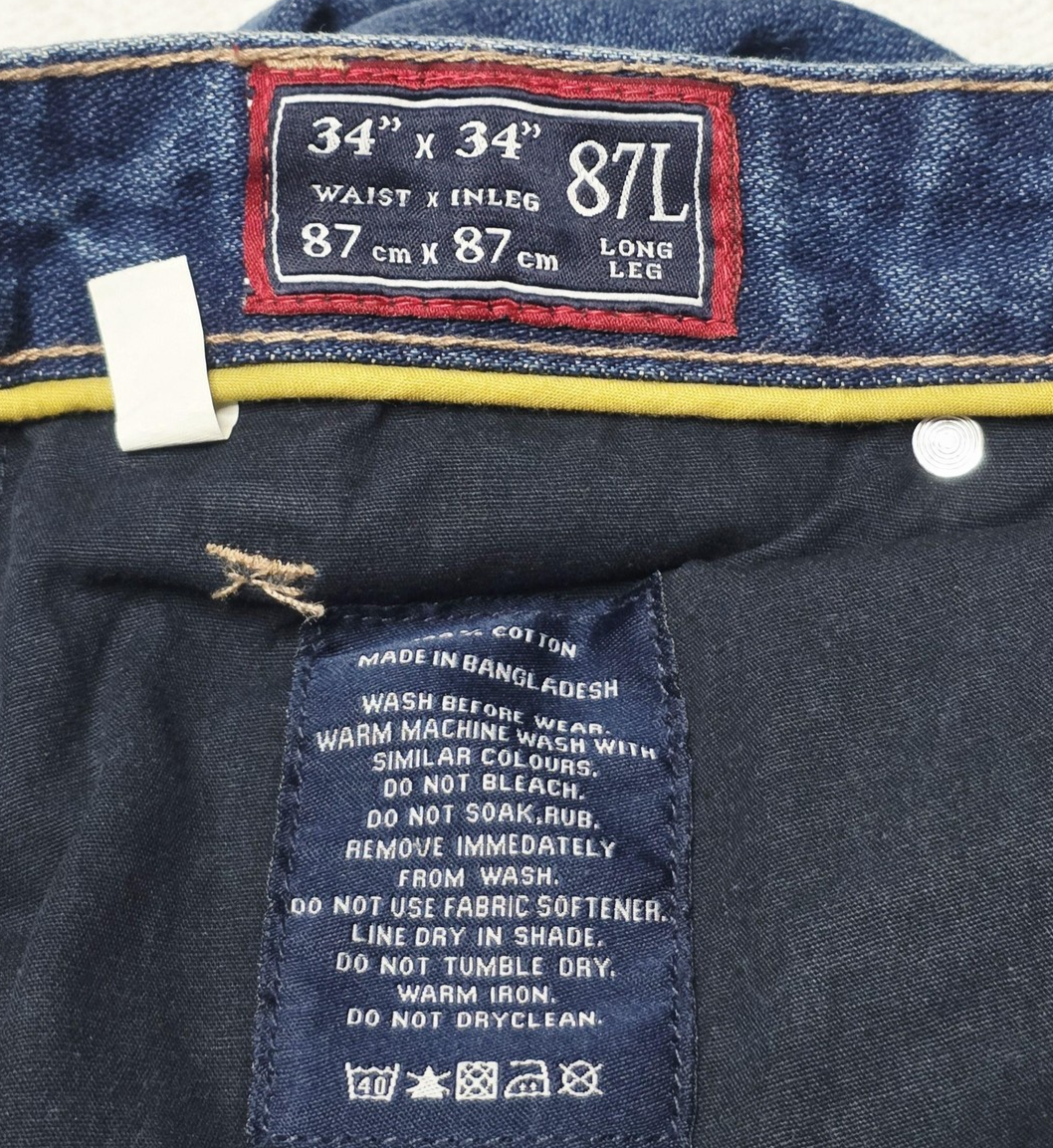 RB Sellars Station Jeans Mens 34x34 Blue Bootcut Western Cowboy Denim NWT