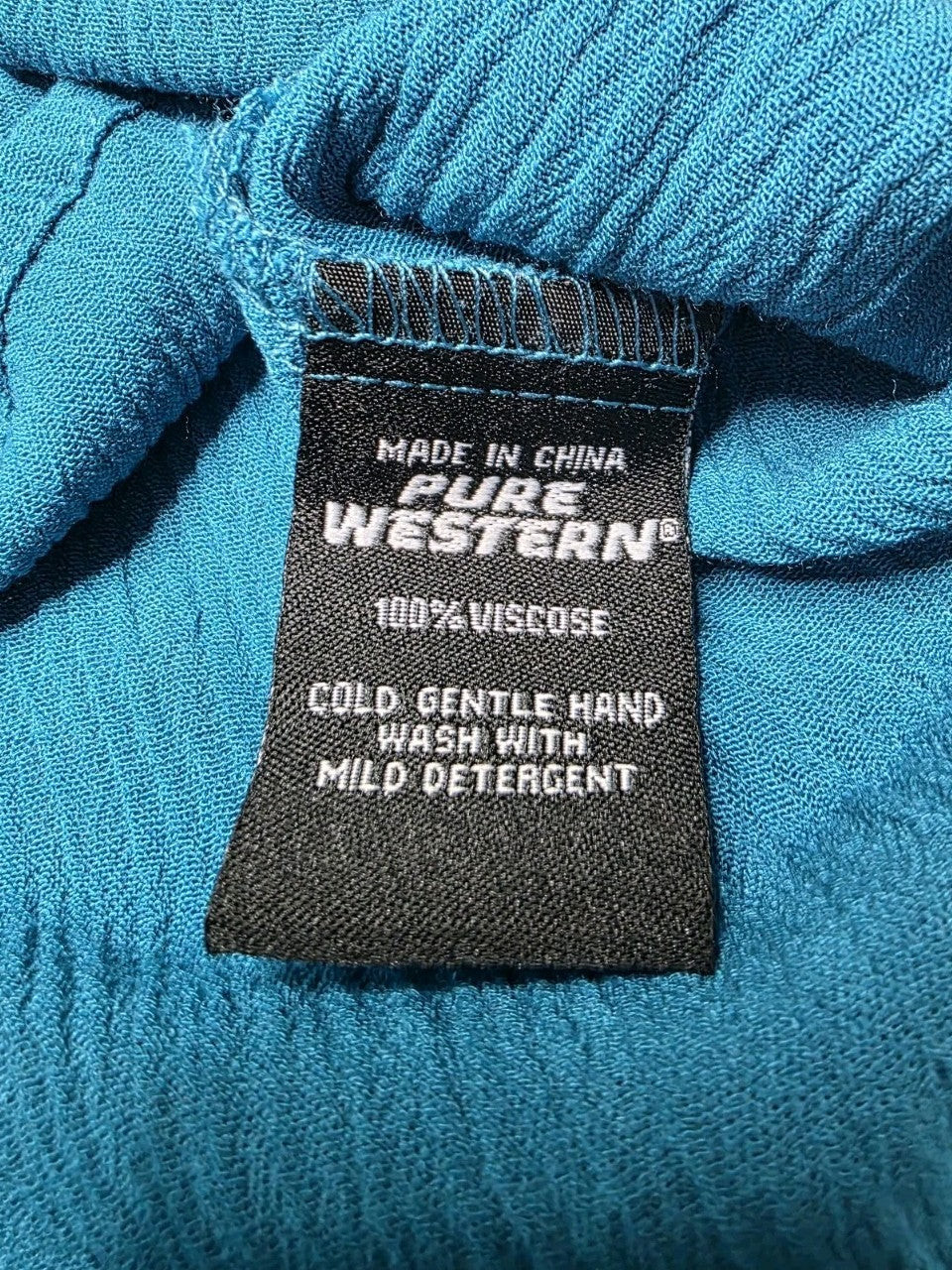 Pure Western Rodeo Arena Shirt Ladies Size 16