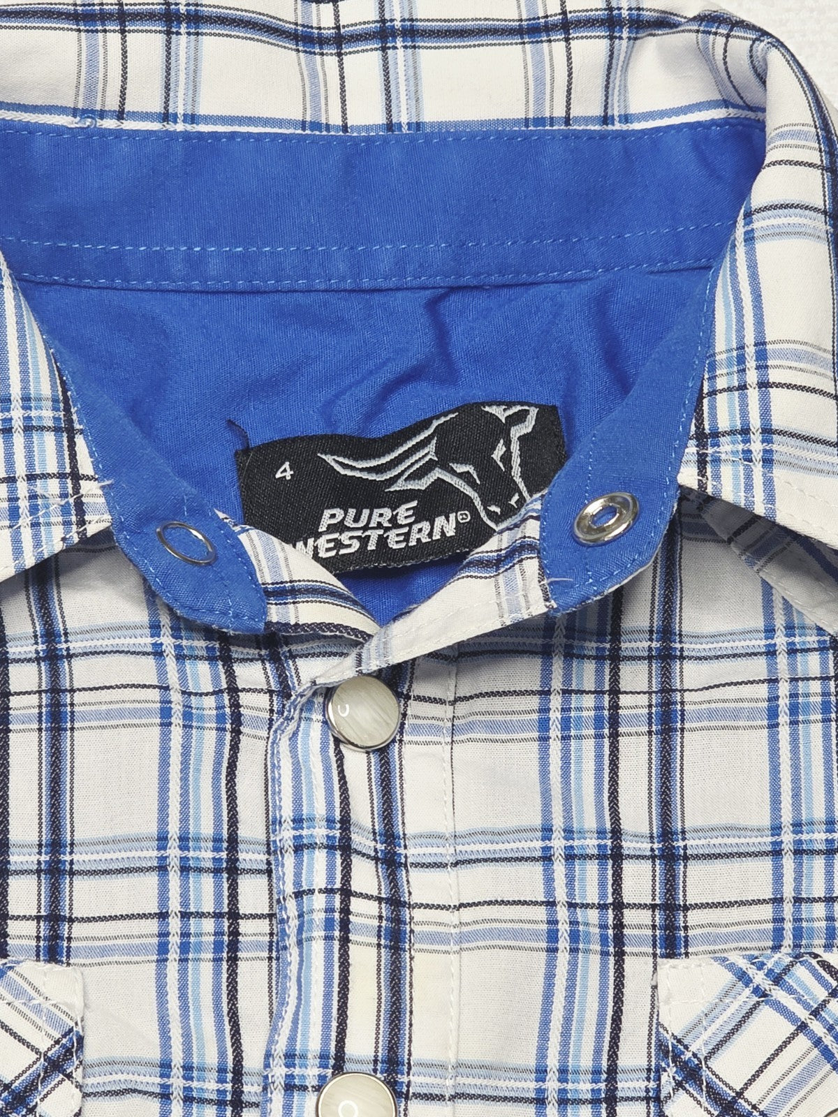 Pure Western Western Long Sleeve Shirt Boys Size 4
