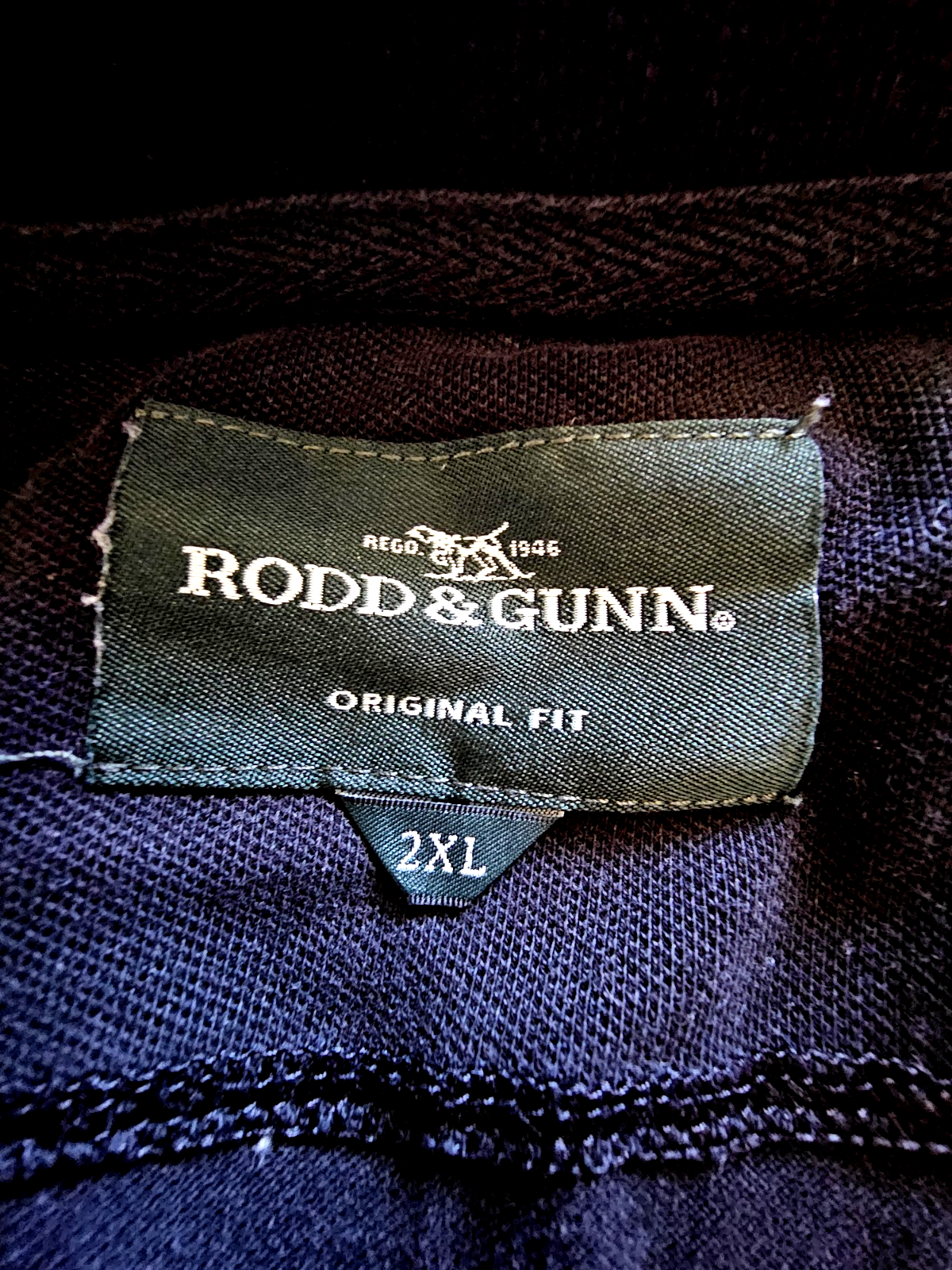 Rodd & Gunn Original Fit Short Sleeve Polo Shirt Men's Size 2XL