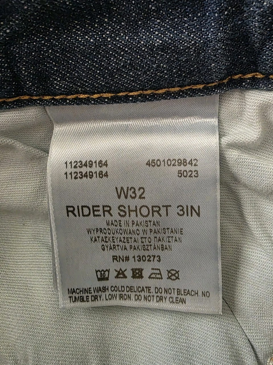LEE HI Relaxed Denim Shorts Ladies Size 32 - NEW -