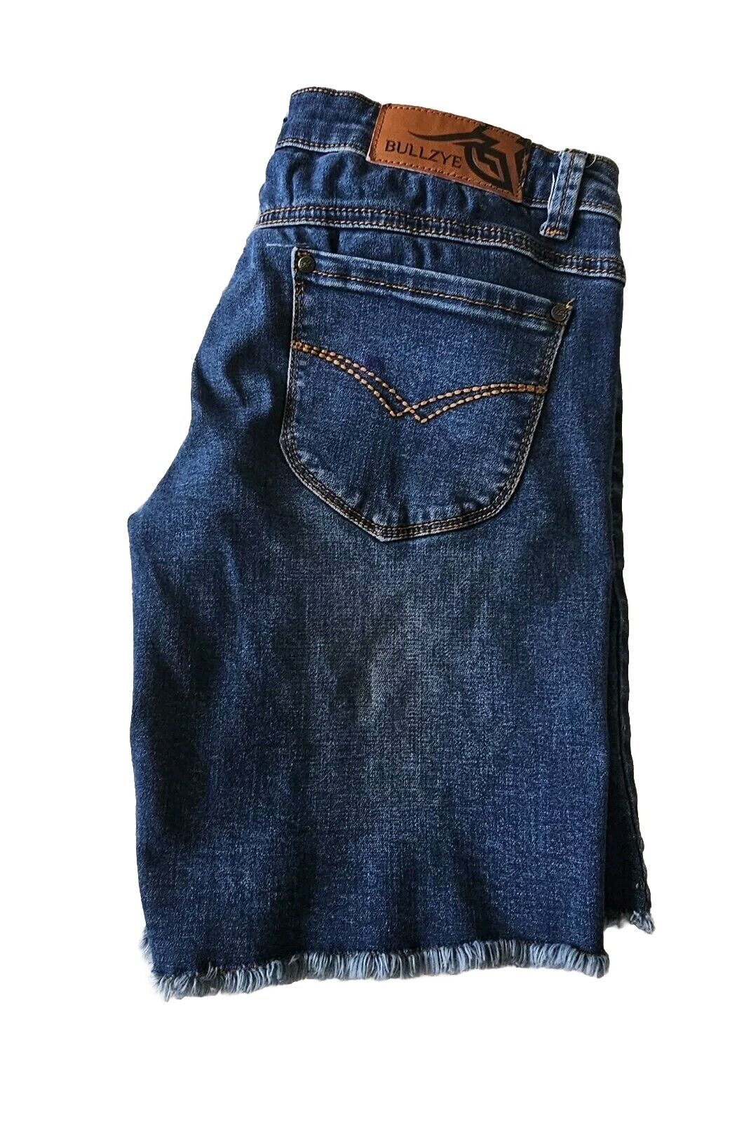 Bullzye Denim Cowgirl Shorts Ladies Size 8