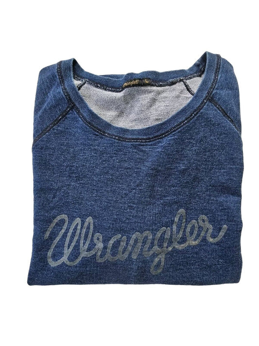 Wrangler Logo Jumper Jersey Mens Size Large