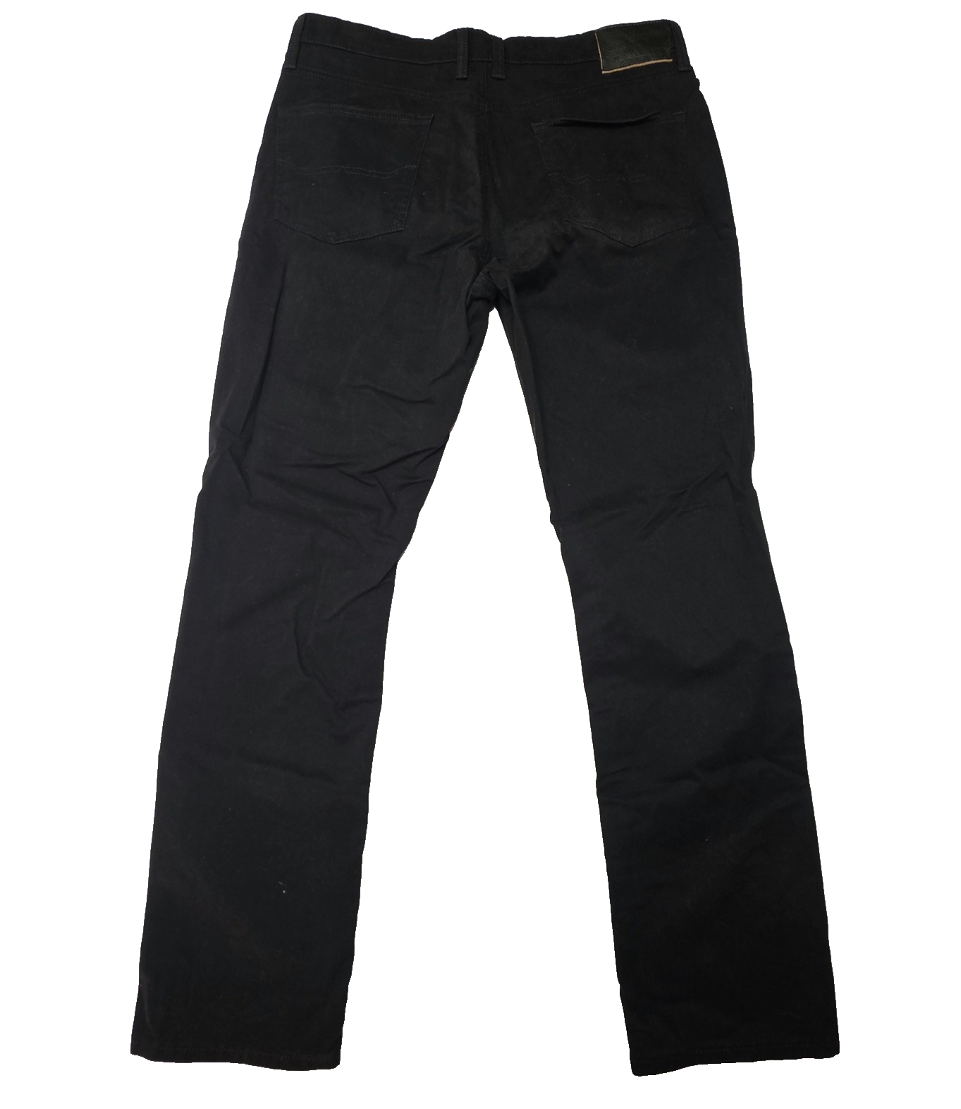 R.M. Williams Jeans Men's 36x32 Black Straight Regular Stretch Denim TJ275XD0201