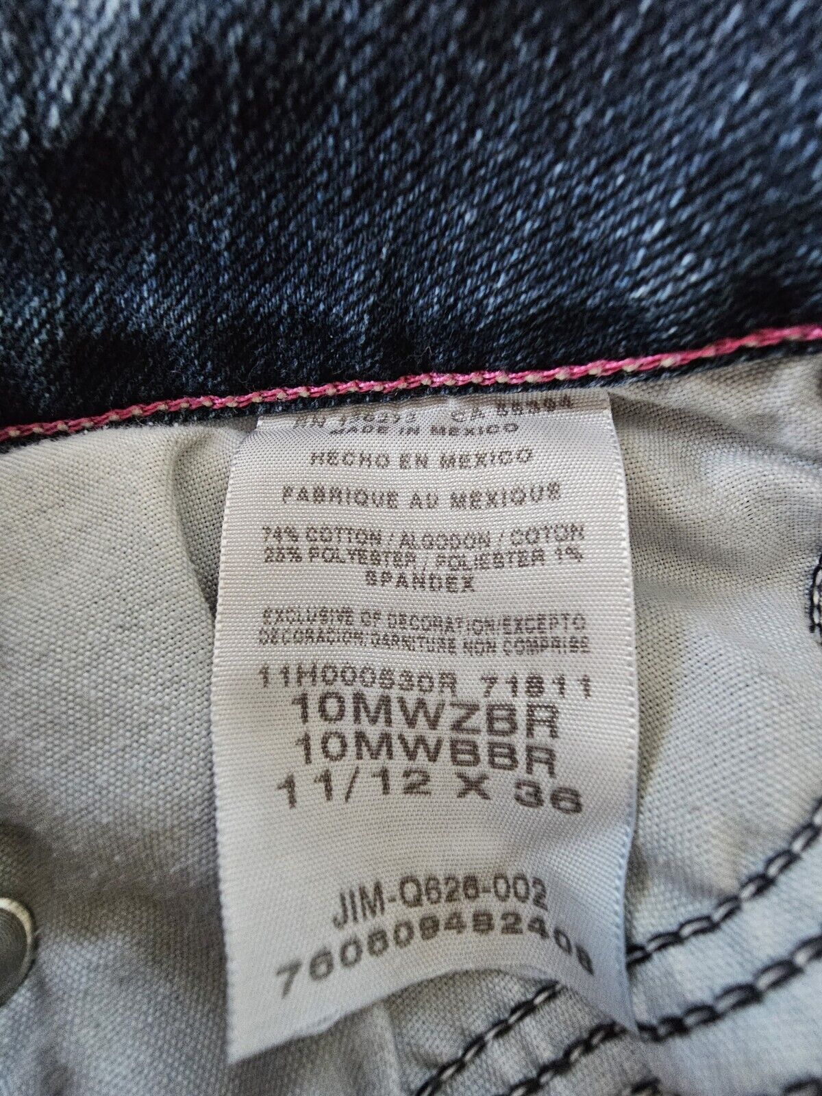 Wrangler Mid Rise Carolina Breakaway Boot Cut Jeans Ladies Size 11/12 x 36