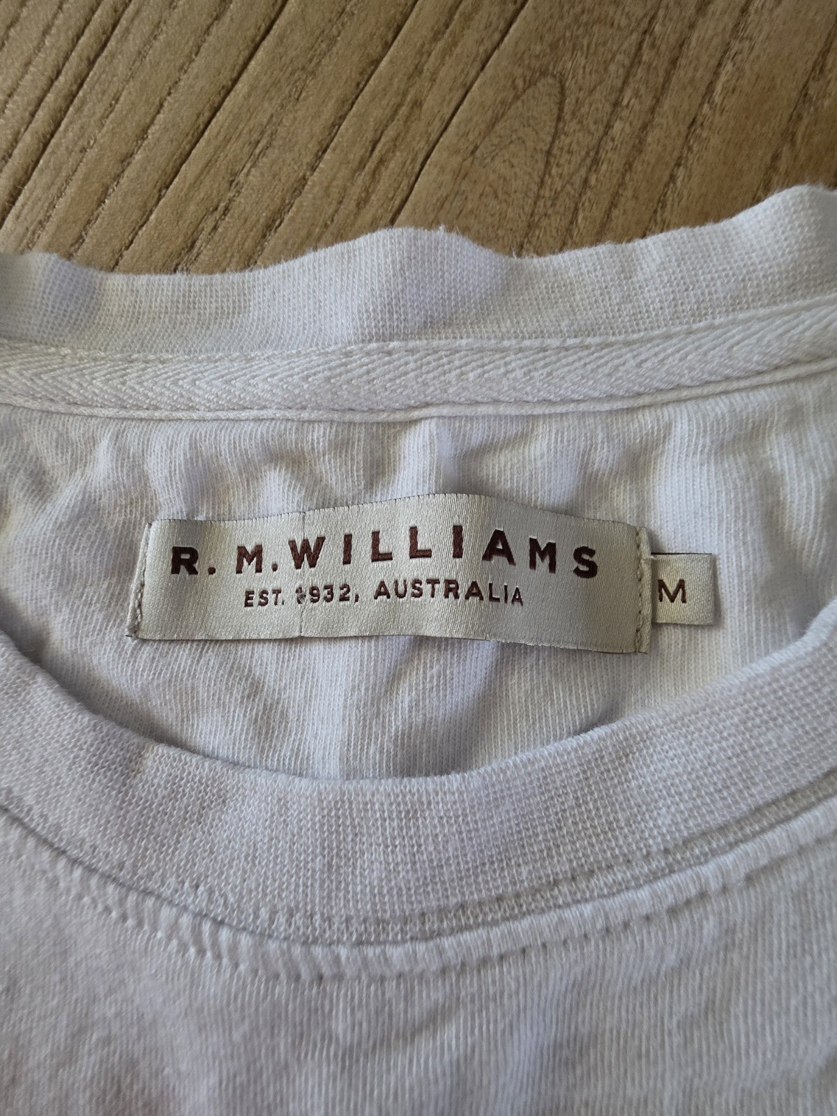 R.M. Williams Longhorn Logo Mens T-Shirt Size M