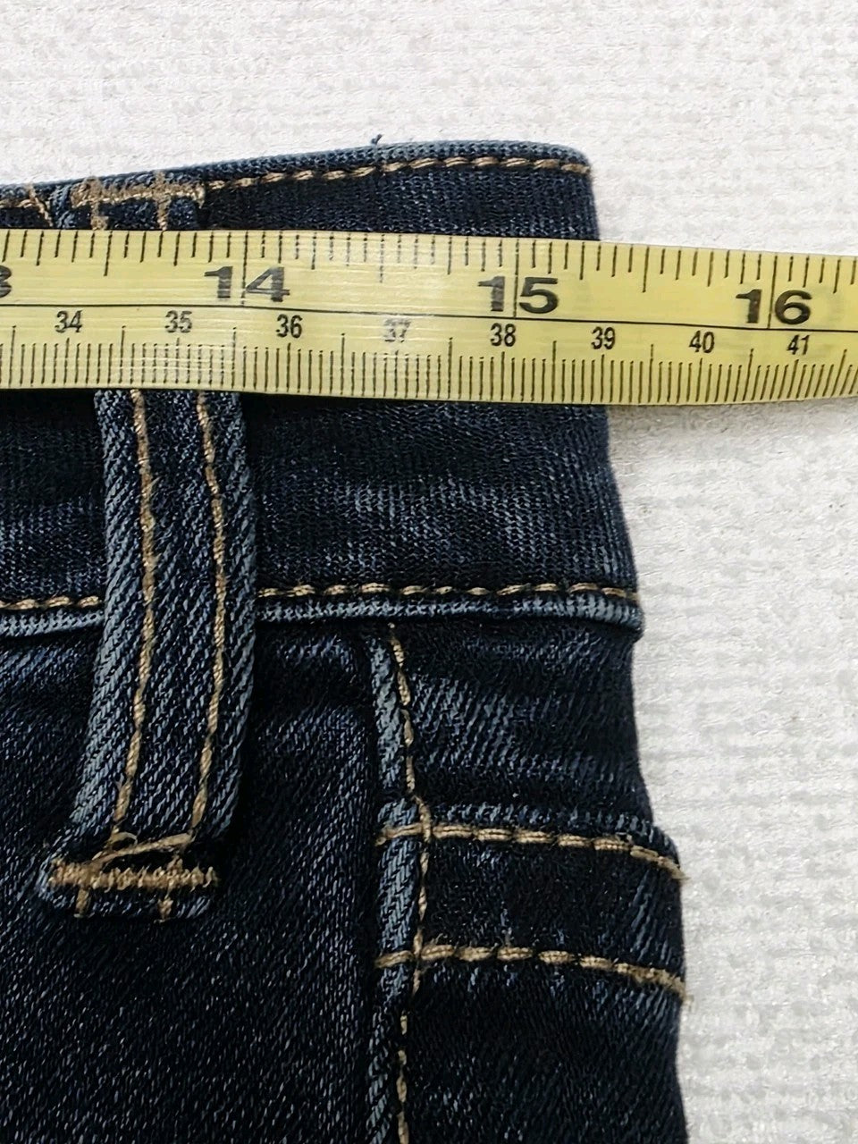 Rock & Roll Denim Jeans Woman's 29 Blue Wash Mid Rise Bootcut Stretch 29x30