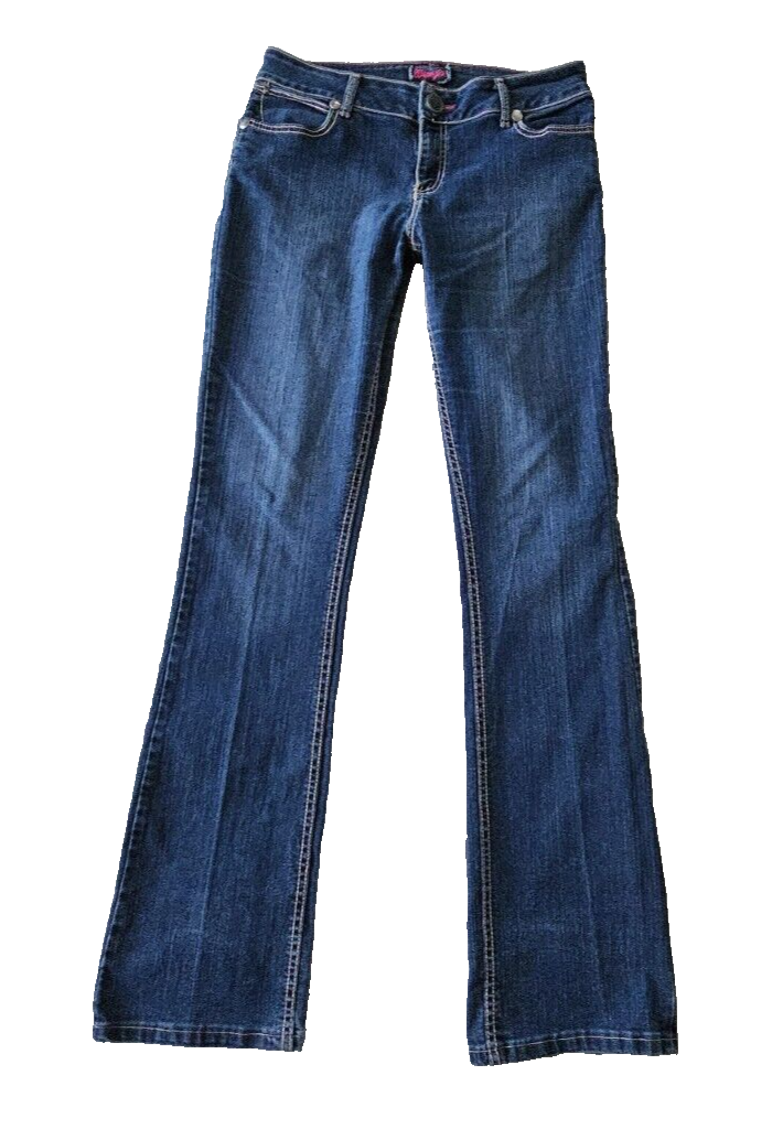 Wrangler Mid Rise Carolina Breakaway Boot Cut Jeans Ladies Size 11/12 x 36