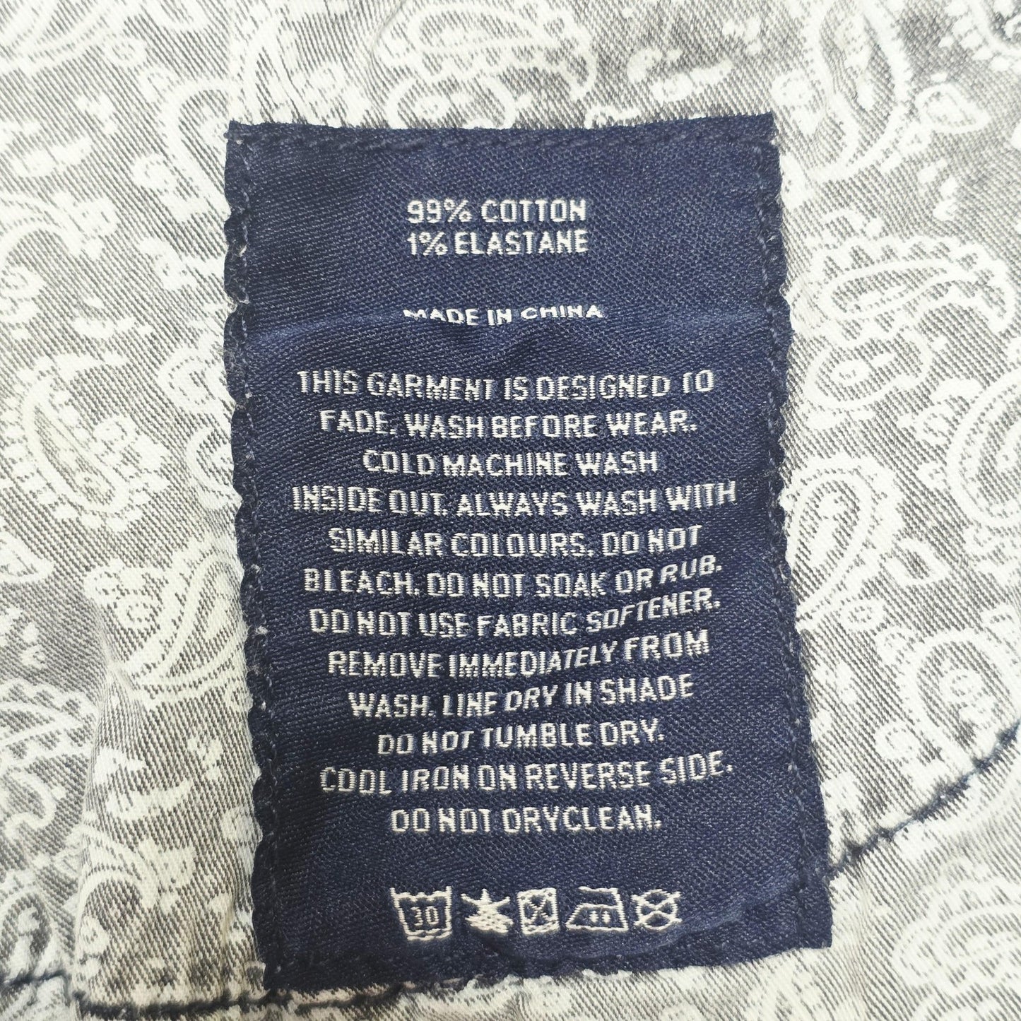 RB Sellars Jeans Women's 14 35x32 Blue Straight Stretch Denim Mid Rise Logo