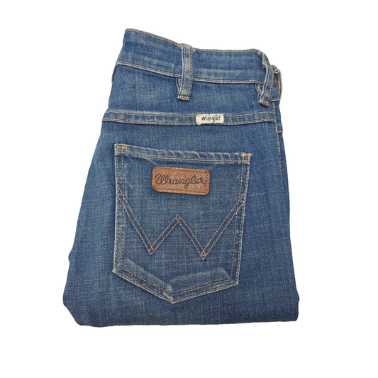 Wrangler Jeans Women's 8 Blue Hi Twiggy Skinny High Rise Stretch Denim