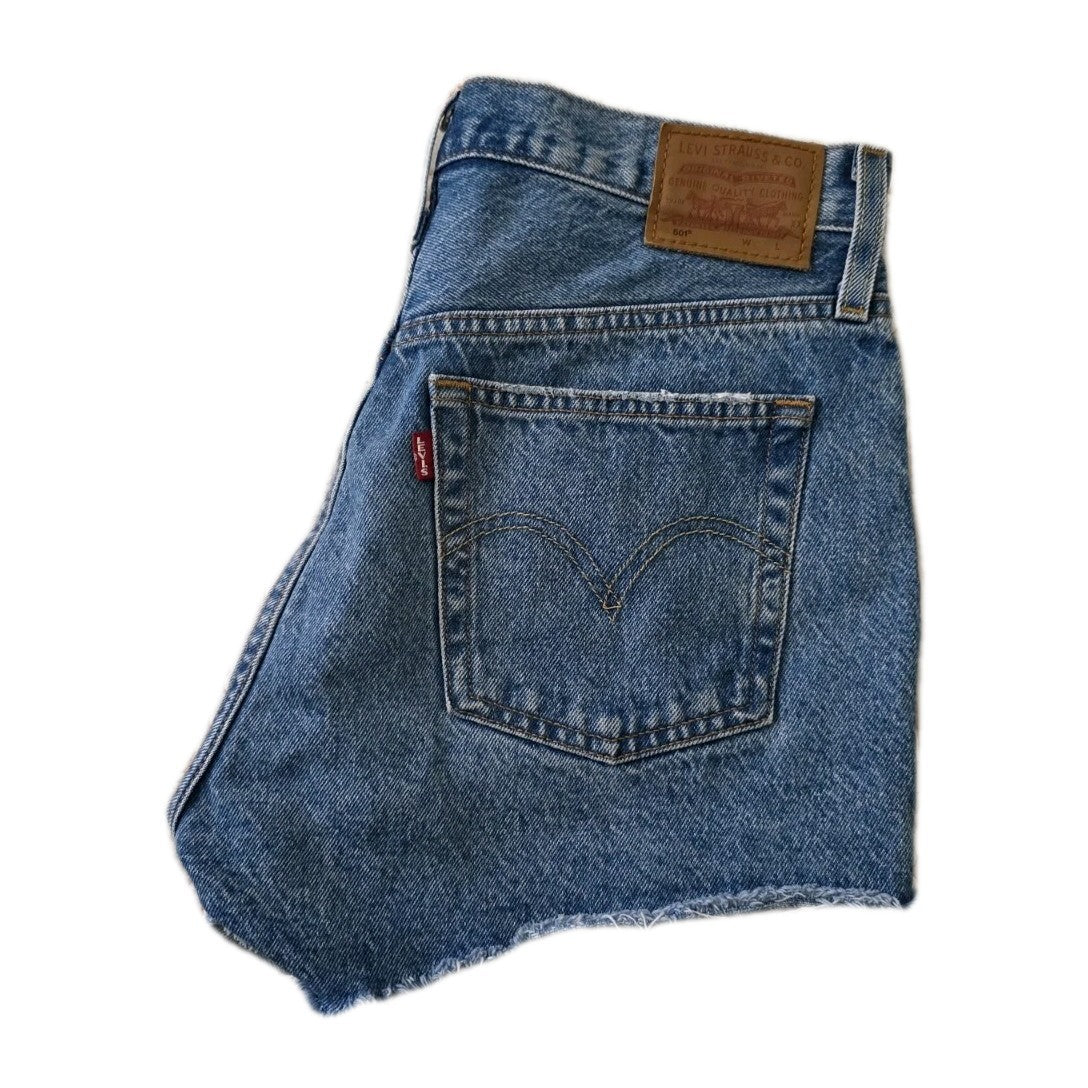 Levi's 501 Cheeky Cut Off Ladies Shorts Size 32
