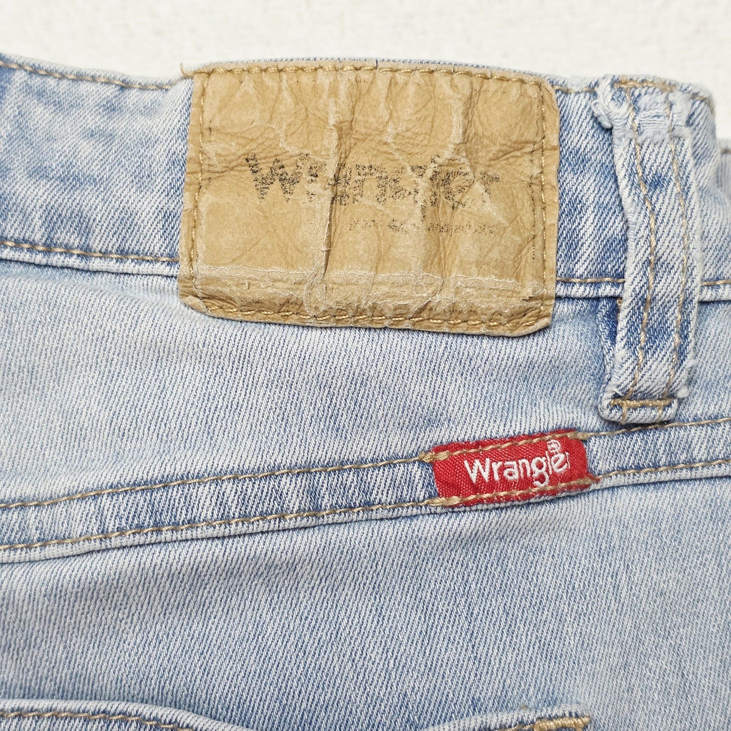 Wrangler Jeans Women's 8 Blue Light Wash Hi Pins Skinny Denim Stretch Highrise