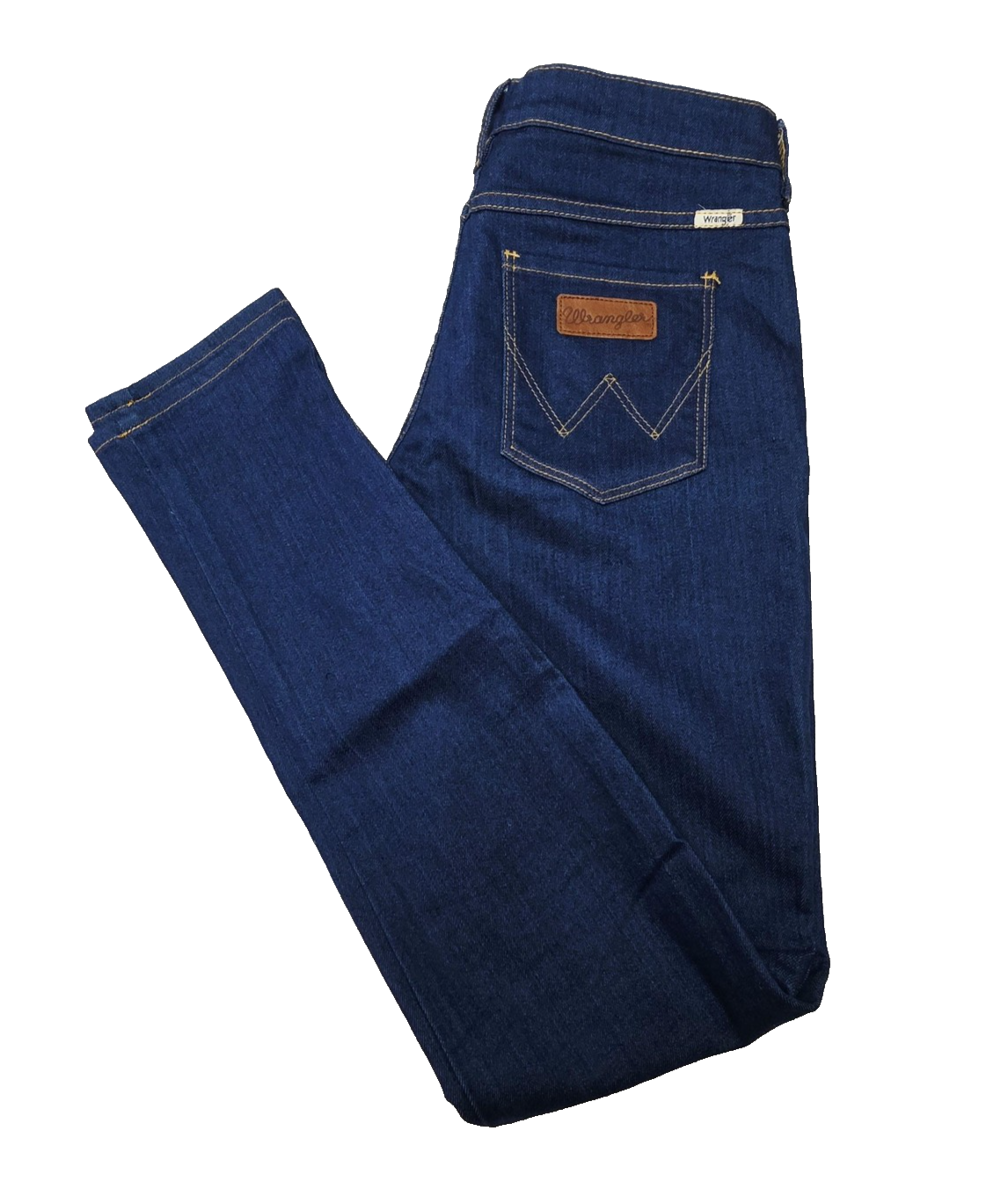 Wrangler Jeans Women's 12 AU Blue Twiggy Skinny Stretch Denim Dark Wash