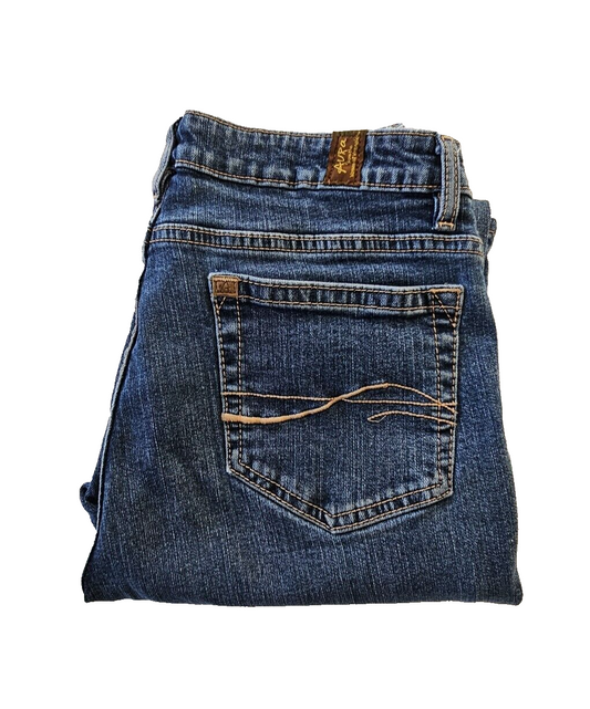 Wrangler Aura Denim Regular Rise straight Jeans ladies Size 30" x 32"