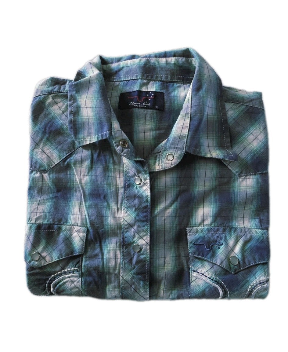 Thomas Cook Pure Western Arena Western Shirt Ladies Size 16